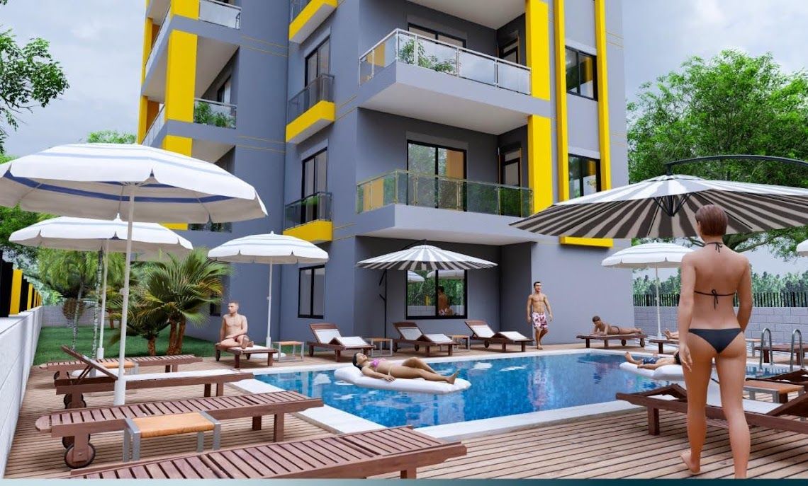 Апартаменты в Алании, Турция, 45 м2 фото 2