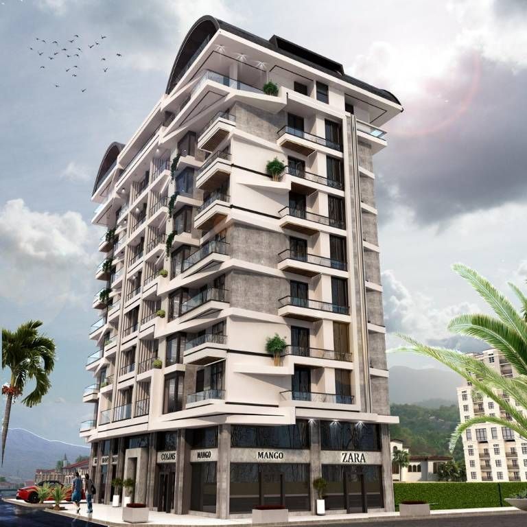 Квартира в Алании, Турция, 50 м2 фото 2
