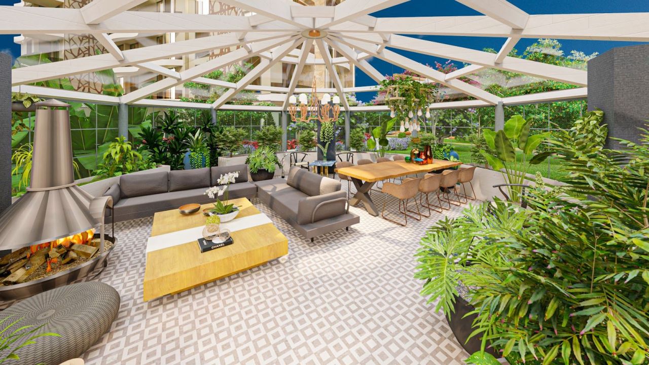 Апартаменты в Алании, Турция, 51 м2 фото 4