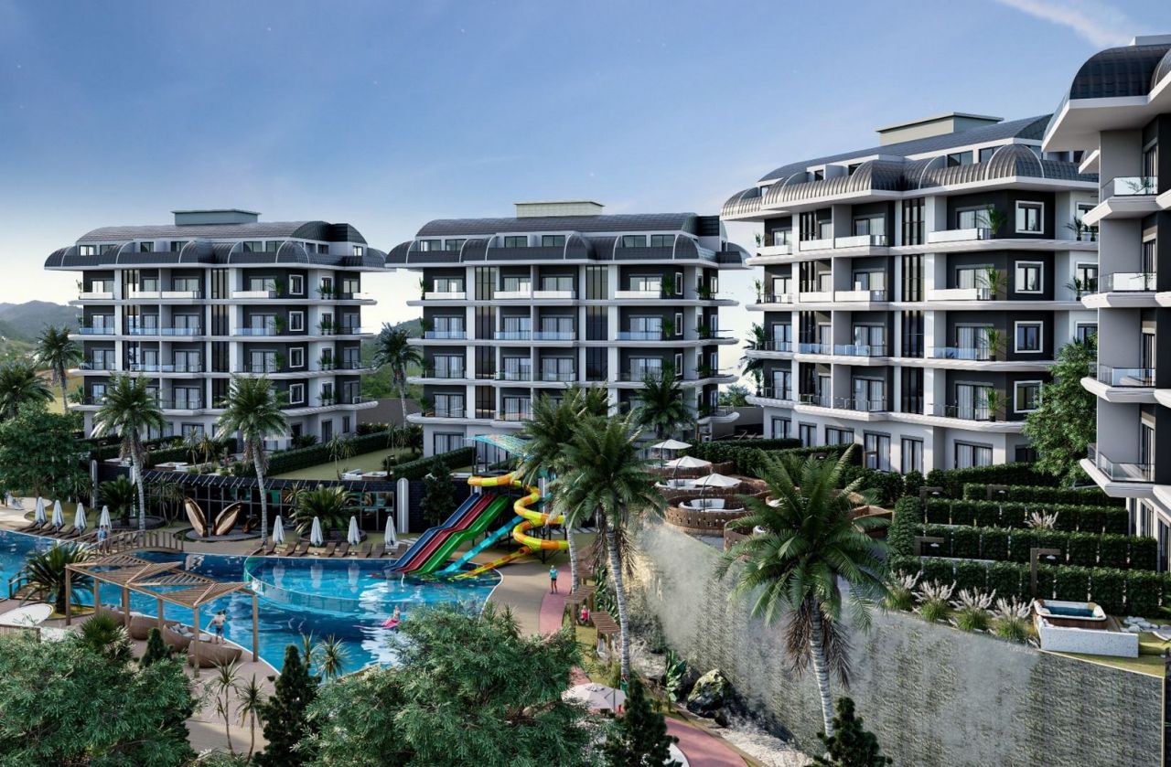 Квартира в Алании, Турция, 52 м2 фото 2