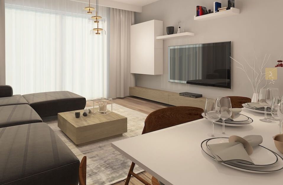 Апартаменты в Алсанджаке, Кипр, 58 м2 фото 2