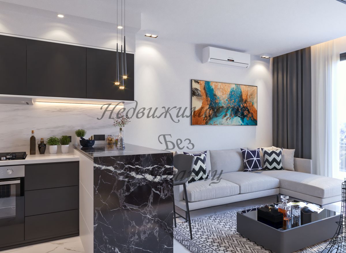 Апартаменты в Алании, Турция, 50 м2 фото 4
