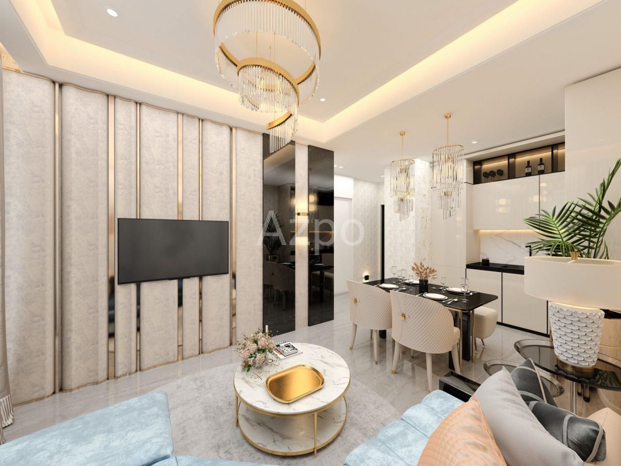 Апартаменты в Алании, Турция, 62 м2 фото 3
