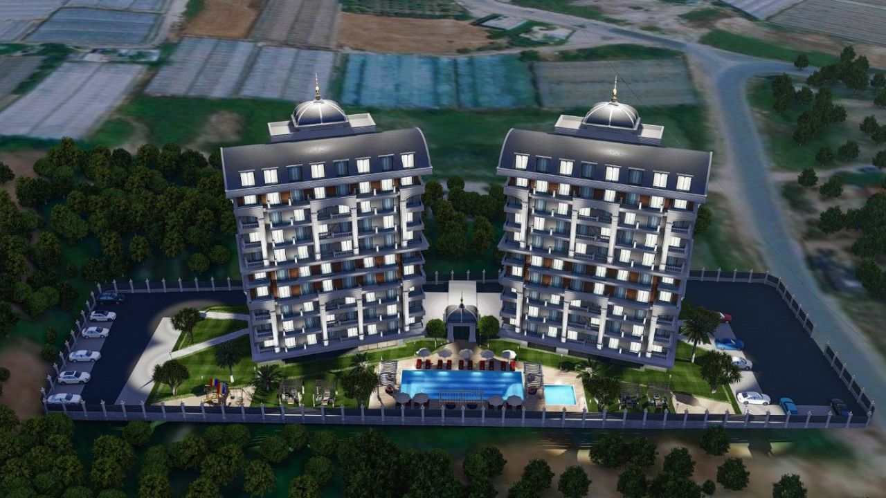 Квартира в Алании, Турция, 48 м2 фото 2