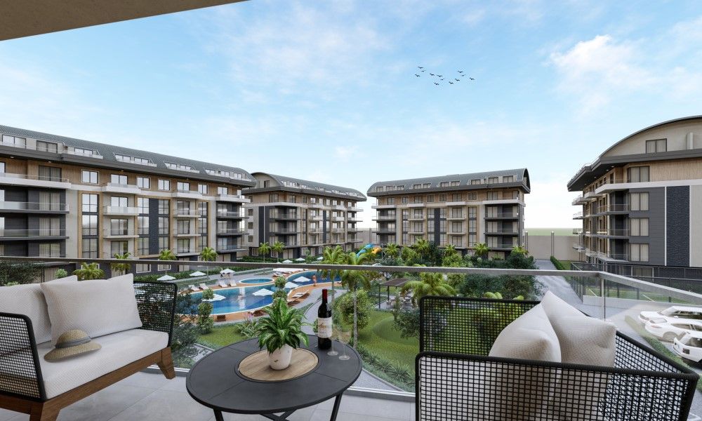 Квартира в Алании, Турция, 48 м2 фото 3