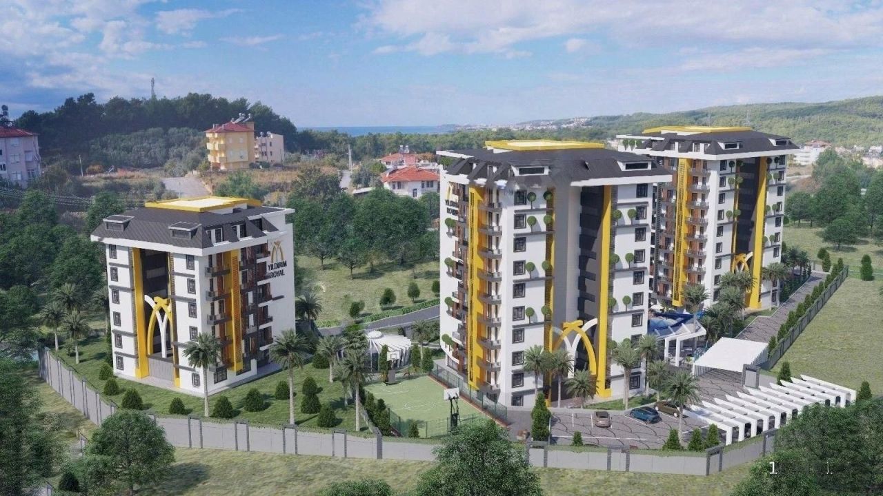 Квартира в Авсалларе, Турция, 60 м2 фото 3