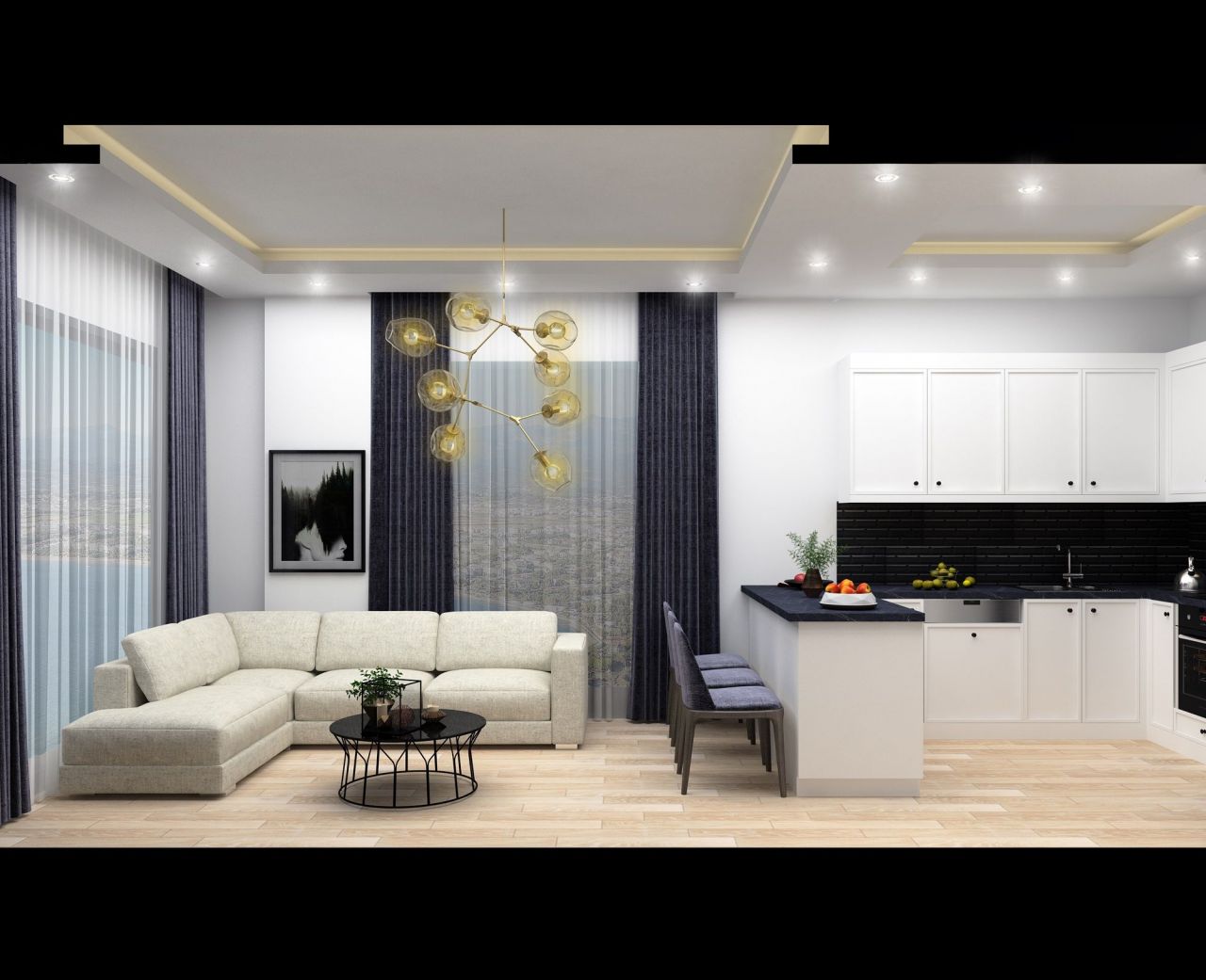 Квартира в Алании, Турция, 47 м2 фото 3