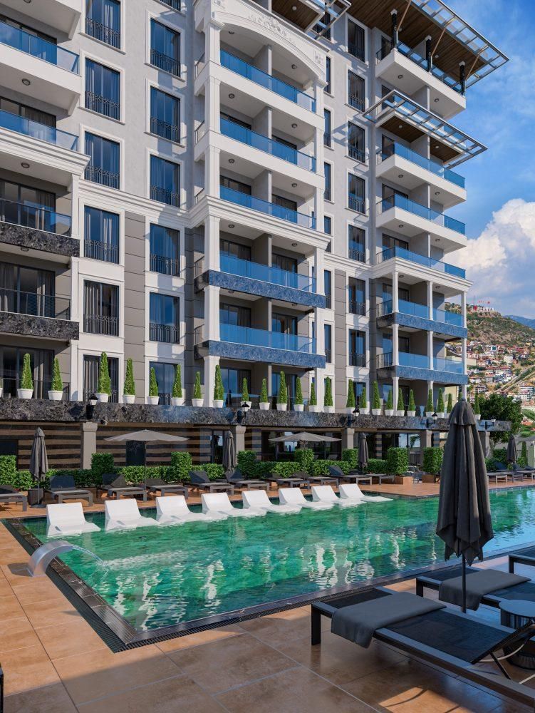 Квартира в Алании, Турция, 58 м2 фото 4