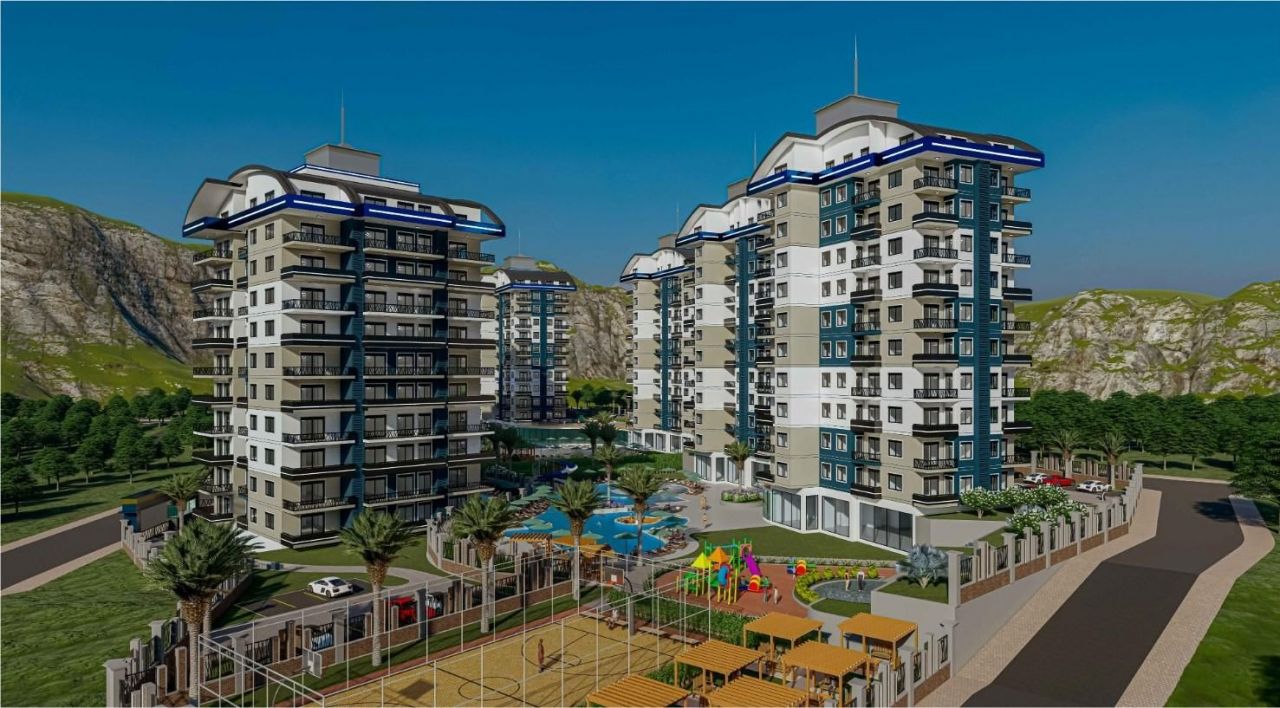Квартира в Авсалларе, Турция, 51 м2 фото 2