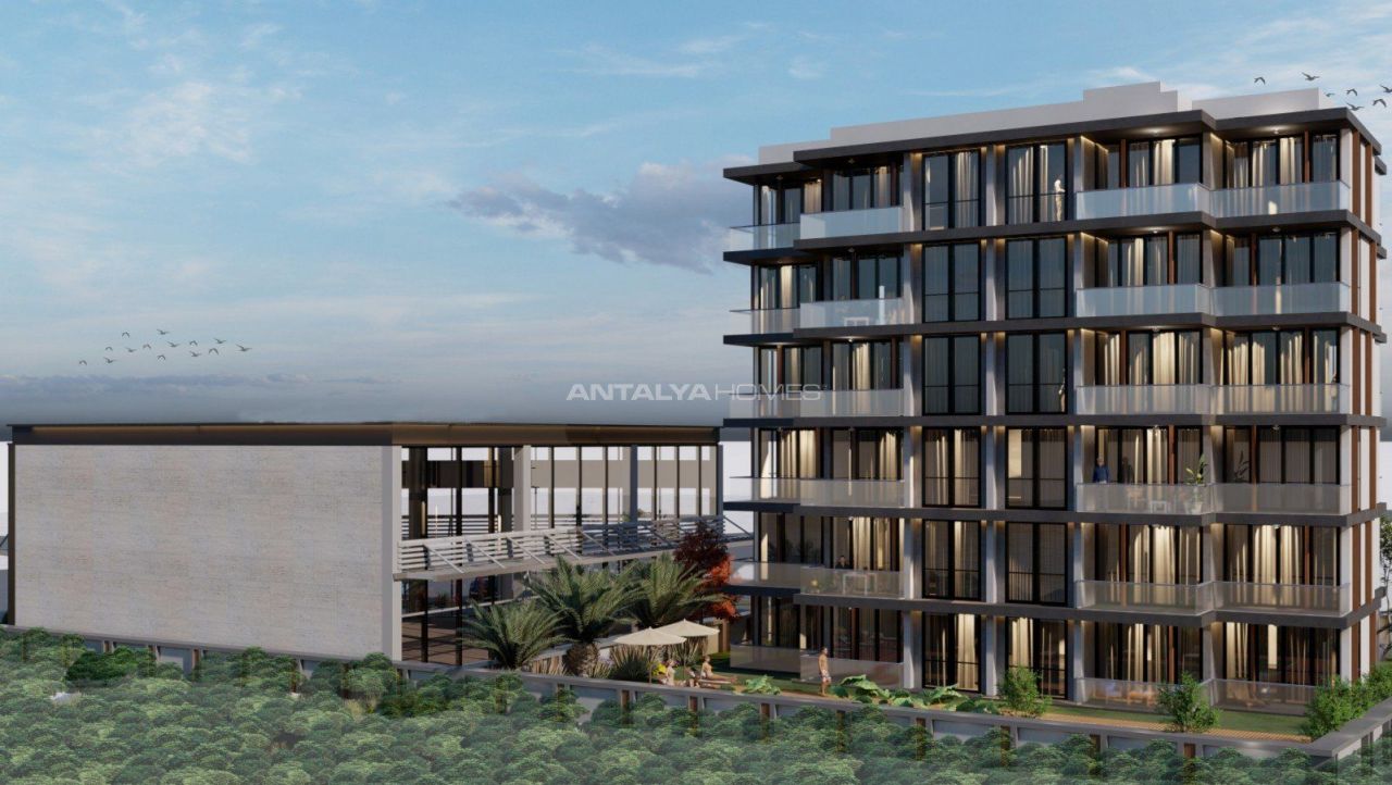 Апартаменты в Анталии, Турция, 55 м2 фото 2