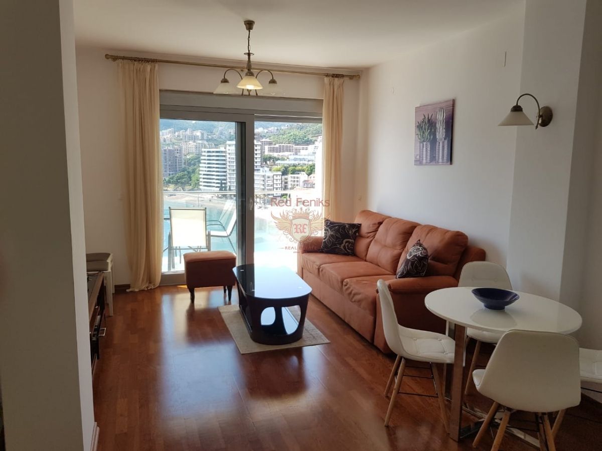 Квартира в Будве, Черногория, 50 м2 фото 4