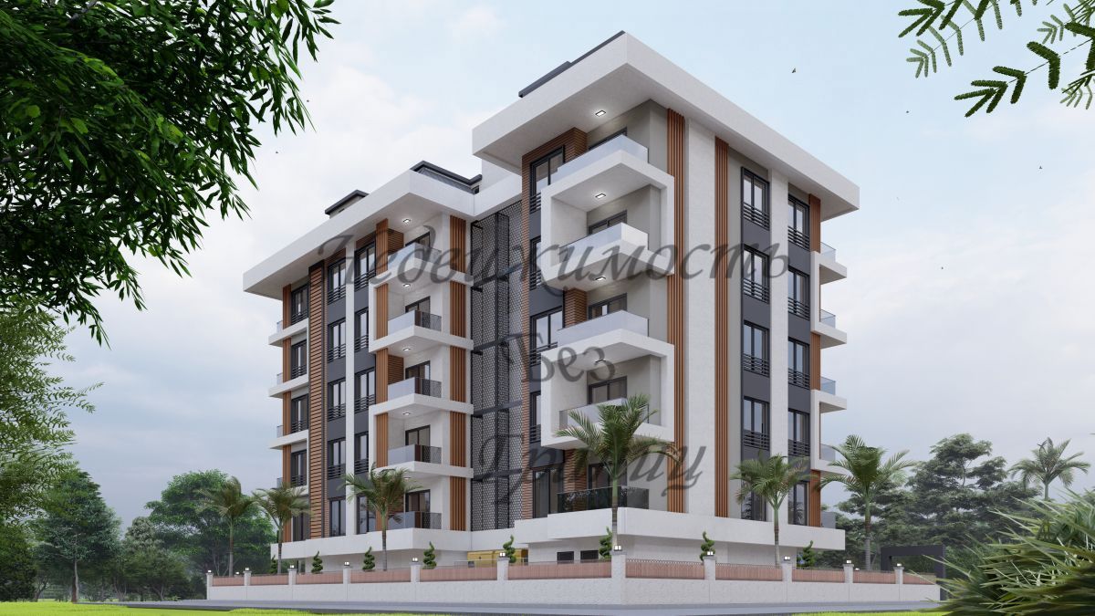 Апартаменты в Алании, Турция, 47 м2 фото 2