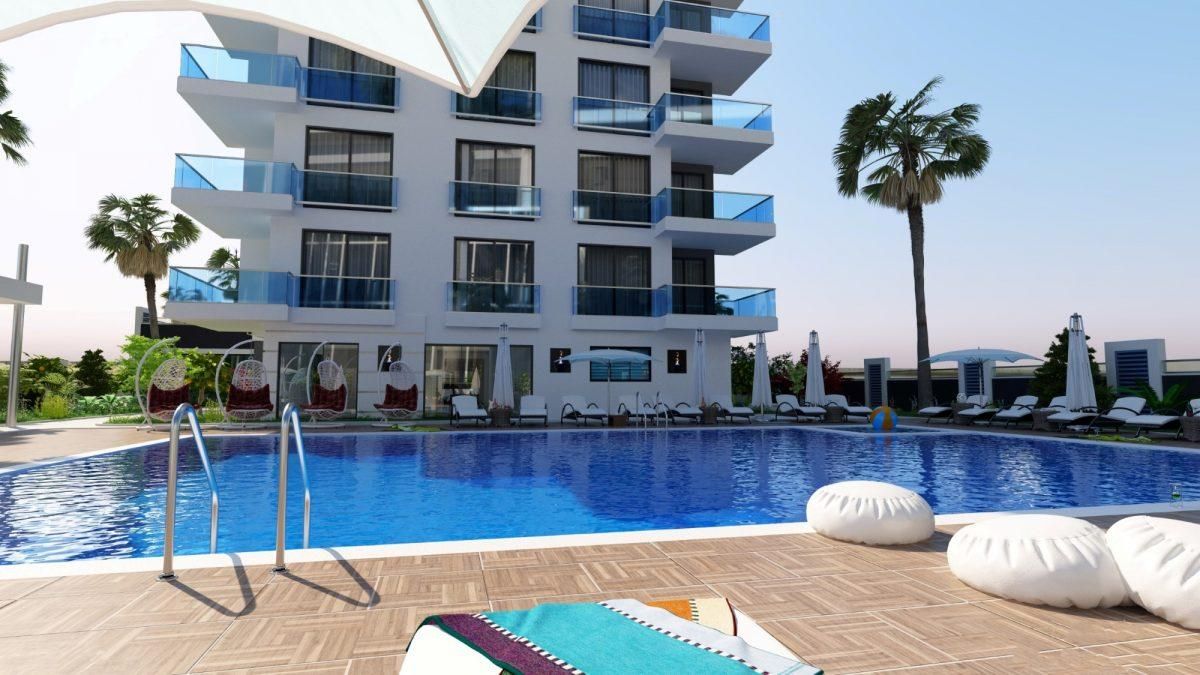 Квартира в Алании, Турция, 55 м2 фото 2
