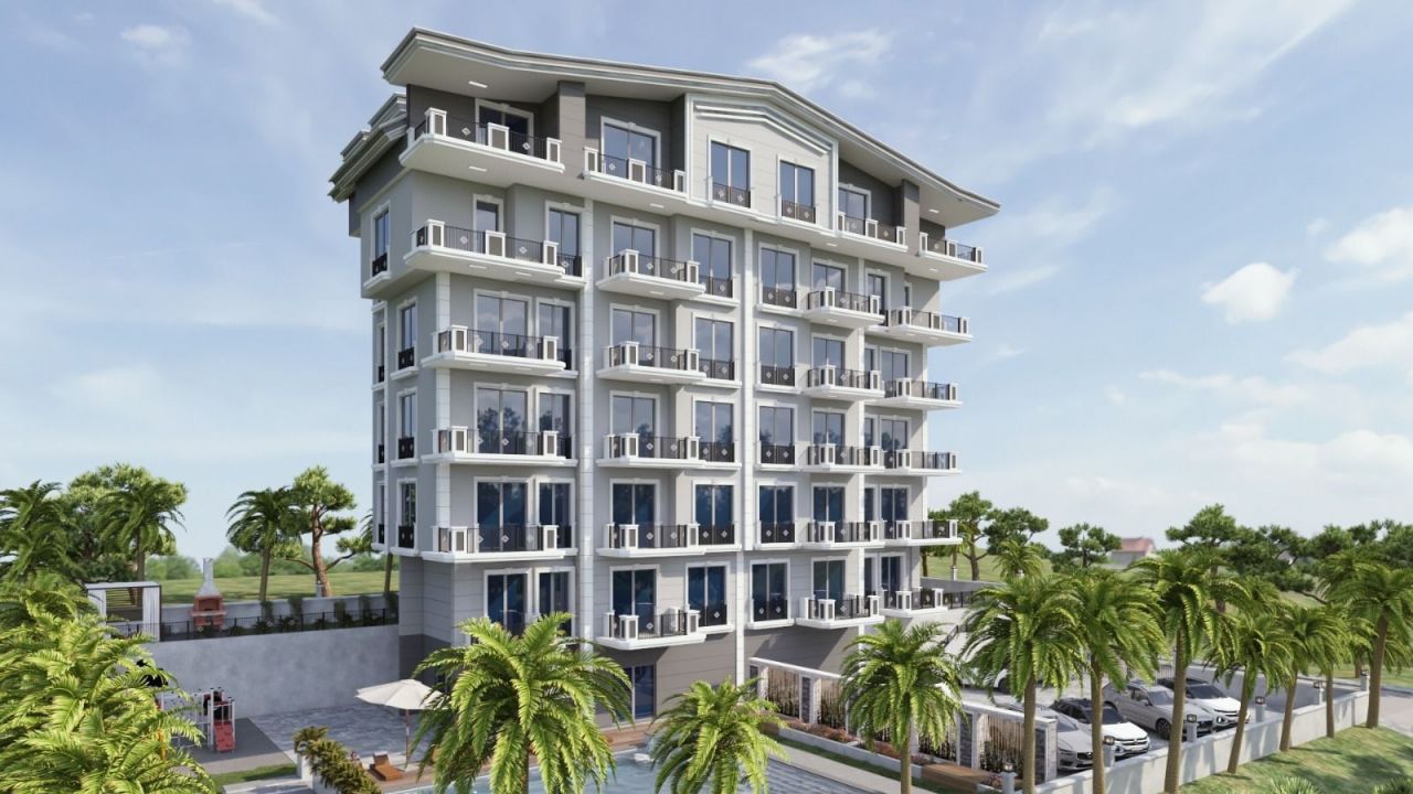 Квартира в Алании, Турция, 44 м2 фото 2