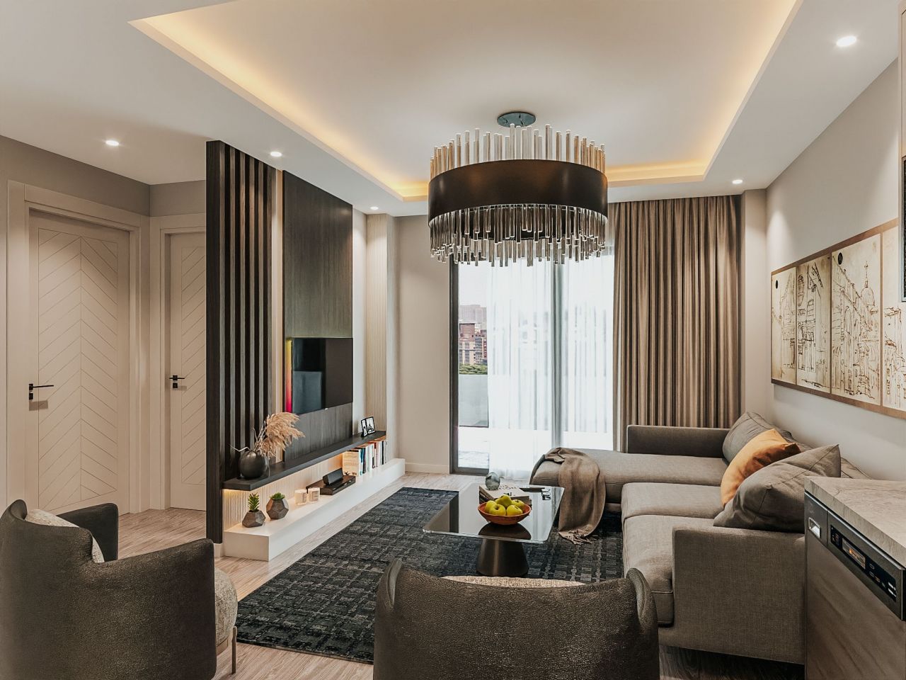 Квартира в Мерсине, Турция, 50 м2 фото 5