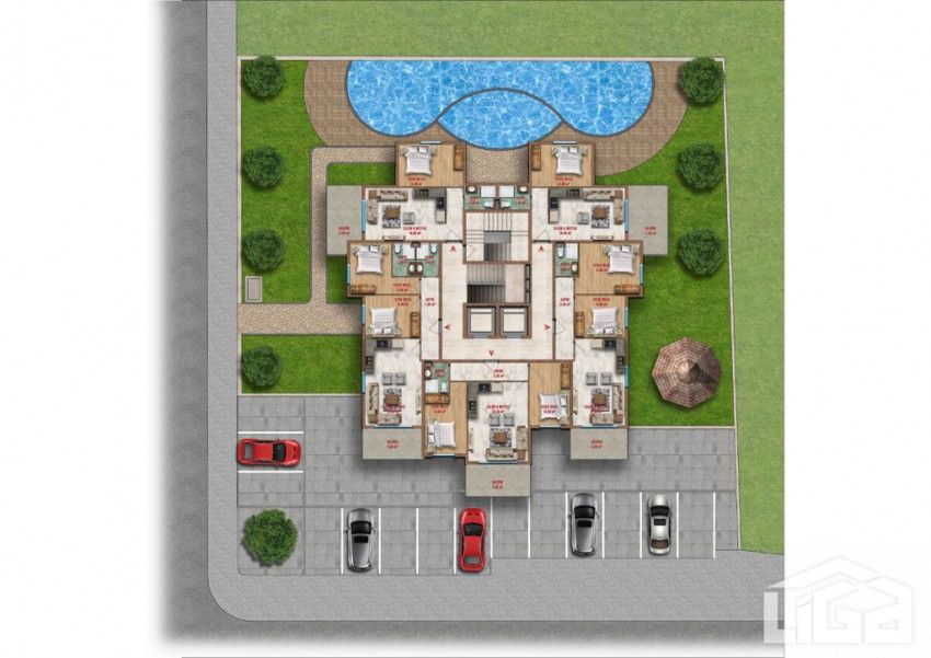 Квартира в Алании, Турция, 120 м2 фото 5