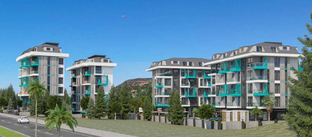 Квартира в Алании, Турция, 55 м2 фото 2