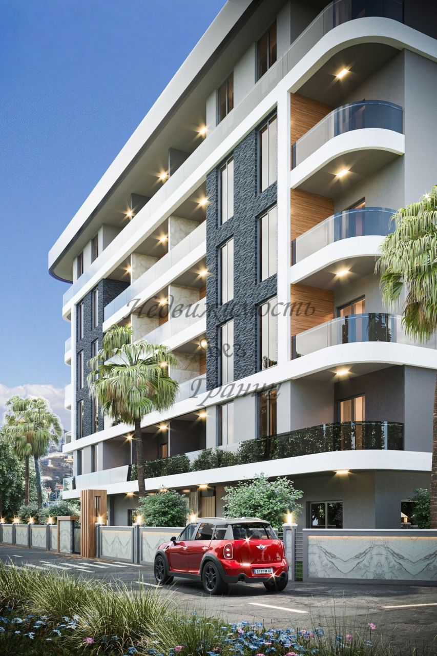 Апартаменты в Алании, Турция, 50 м2 фото 4