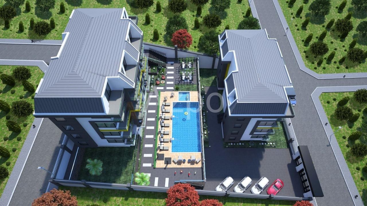 Апартаменты в Алании, Турция, 50 м2 фото 2