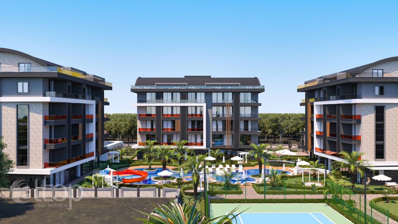 Квартира в Алании, Турция, 57 м2 фото 3