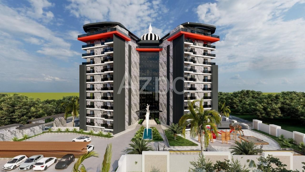 Апартаменты в Газипаше, Турция, 60 м2 фото 3