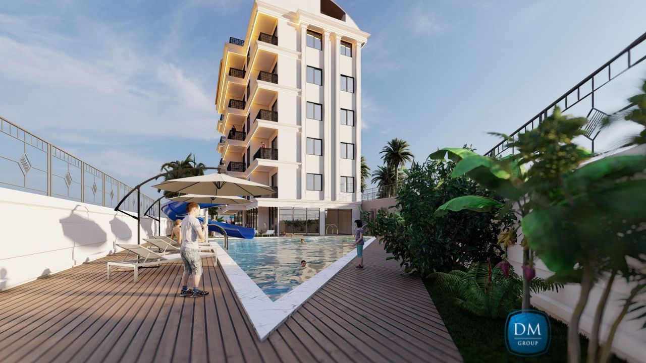 Квартира в Авсалларе, Турция, 56 м2 фото 2