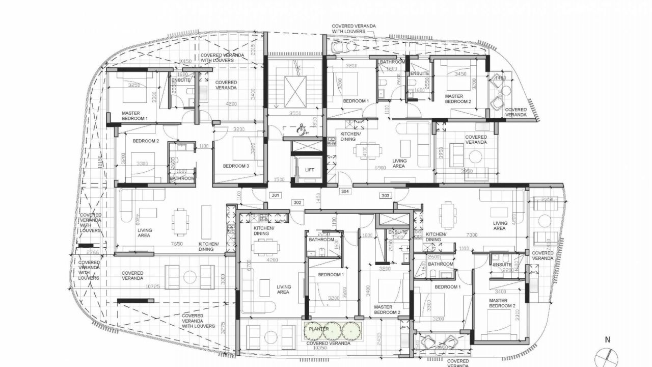 Апартаменты в Пафосе, Кипр, 79 м2 фото 4