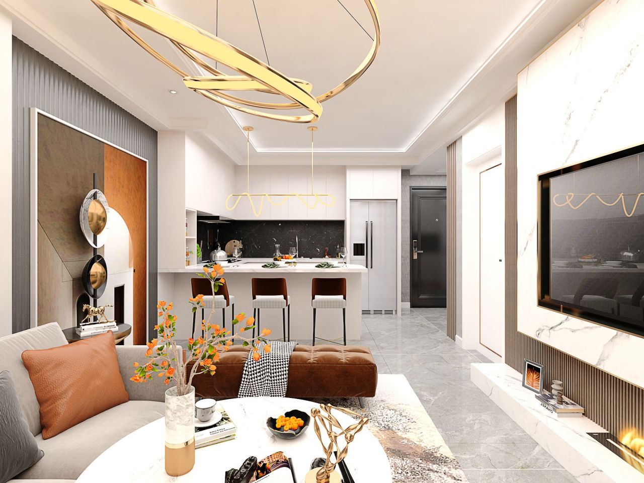 Квартира в Алании, Турция, 45 м2 фото 5
