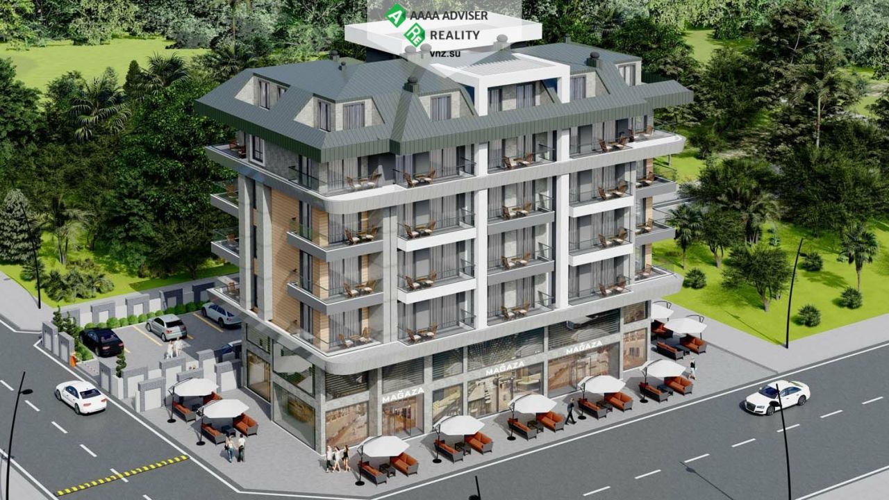 Квартира в Алании, Турция, 67 м2 фото 3