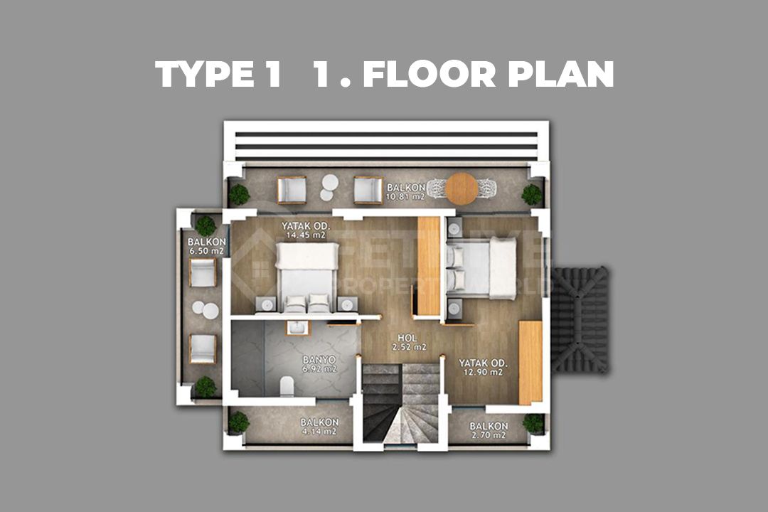 Вилла в Фетхие, Турция, 150 м2 фото 3