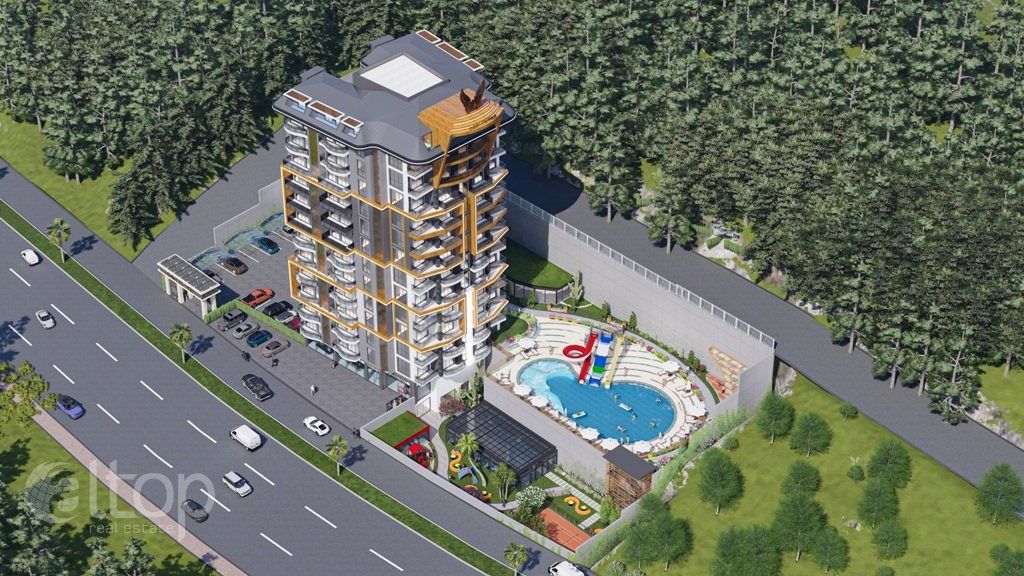 Квартира в Алании, Турция, 50 м2 фото 2