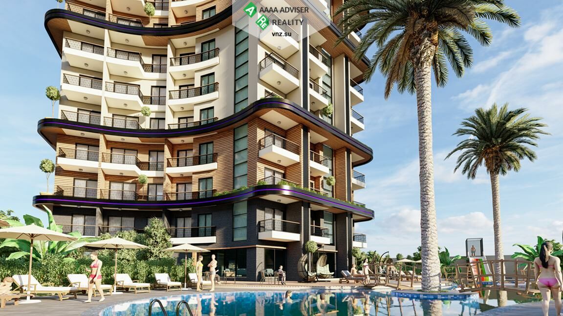 Квартира в Алании, Турция, 53 м2 фото 4