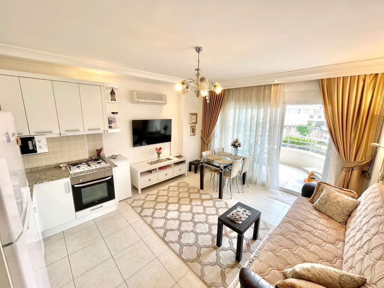 Квартира в Алании, Турция, 60 м2 фото 2