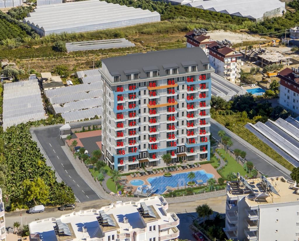 Квартира в Алании, Турция, 47 м2 фото 5