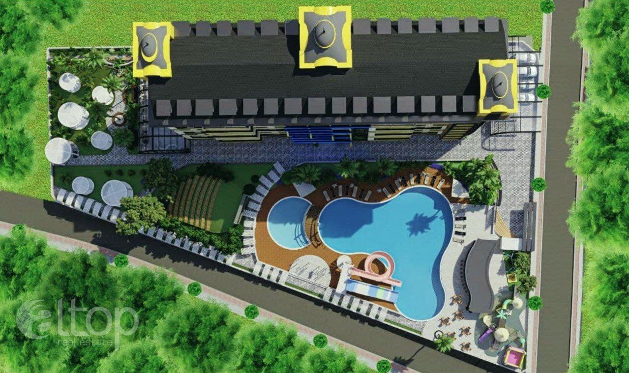Квартира в Алании, Турция, 50 м2 фото 2