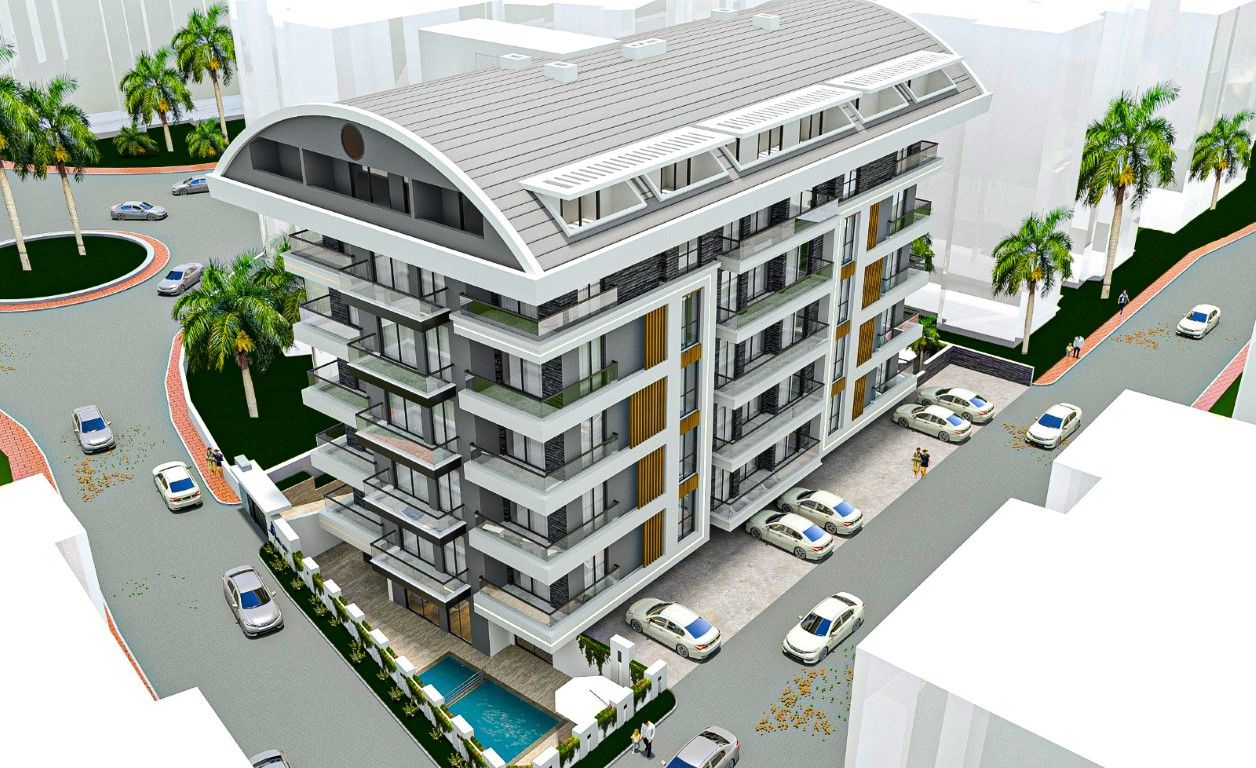 Квартира в Алании, Турция, 50 м2 фото 4