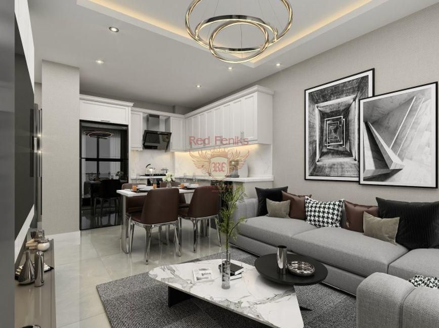 Квартира в Алании, Турция, 41 м2 фото 4