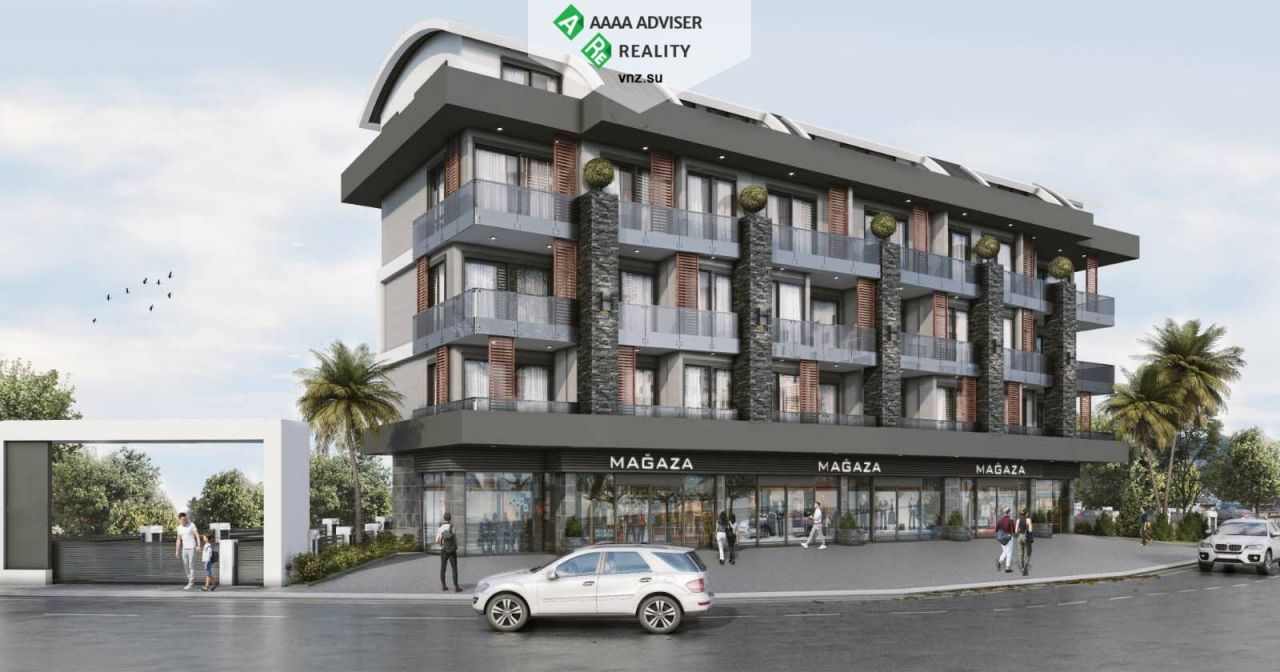 Квартира в Алании, Турция, 50 м2 фото 3