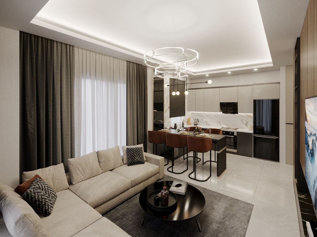 Квартира в Алании, Турция, 67 м2 фото 3
