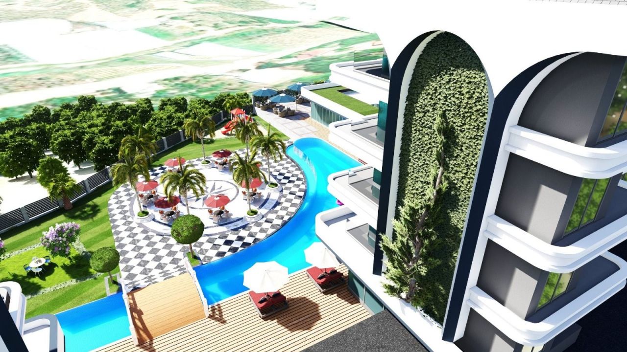 Квартира в Алании, Турция, 55 м2 фото 2