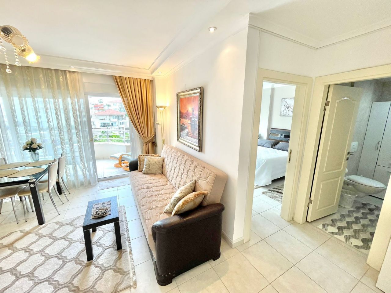 Квартира в Алании, Турция, 60 м2 фото 3