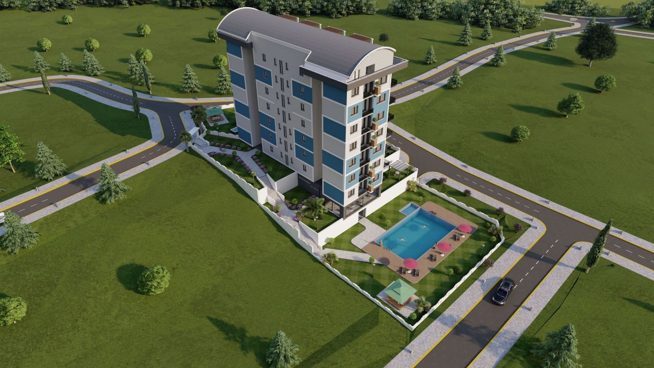 Апартаменты в Алании, Турция, 52 м2 фото 5
