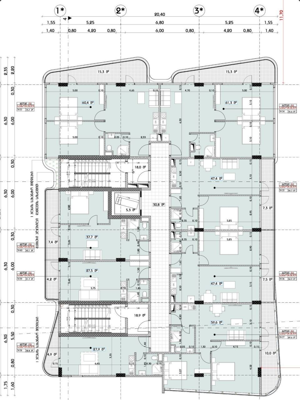 Квартира в Батуми, Грузия, 75.7 м2 фото 5