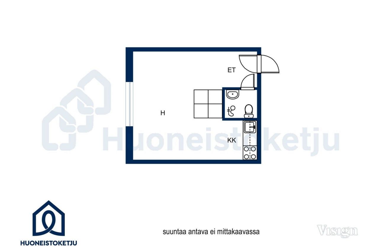 Квартира в Акаа, Финляндия, 24 м2 фото 3