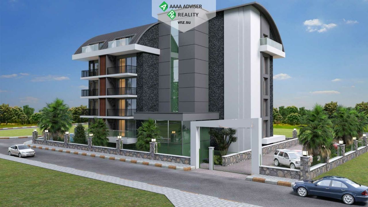Квартира в Алании, Турция, 50 м2 фото 2