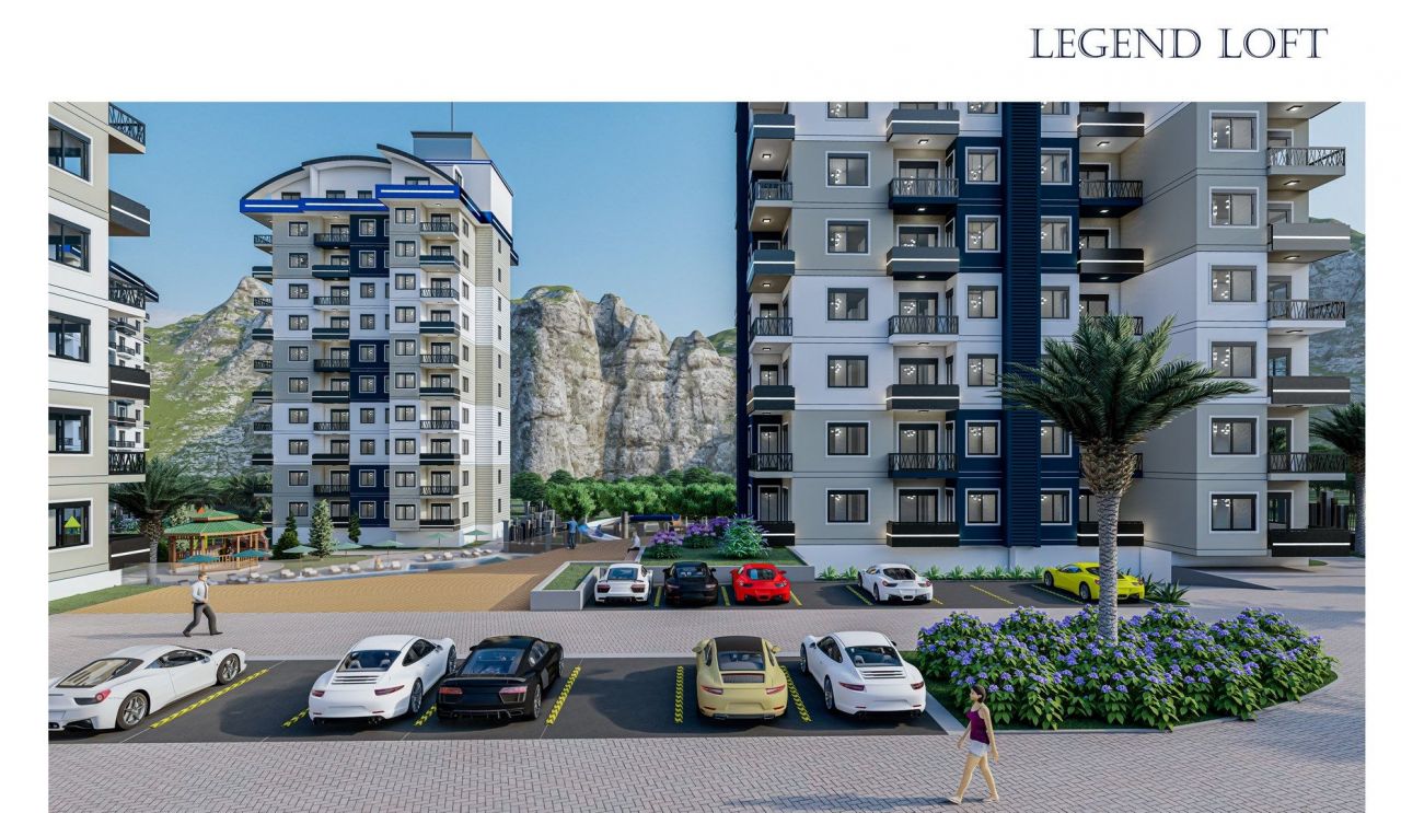 Квартира в Алании, Турция, 51 м2 фото 2