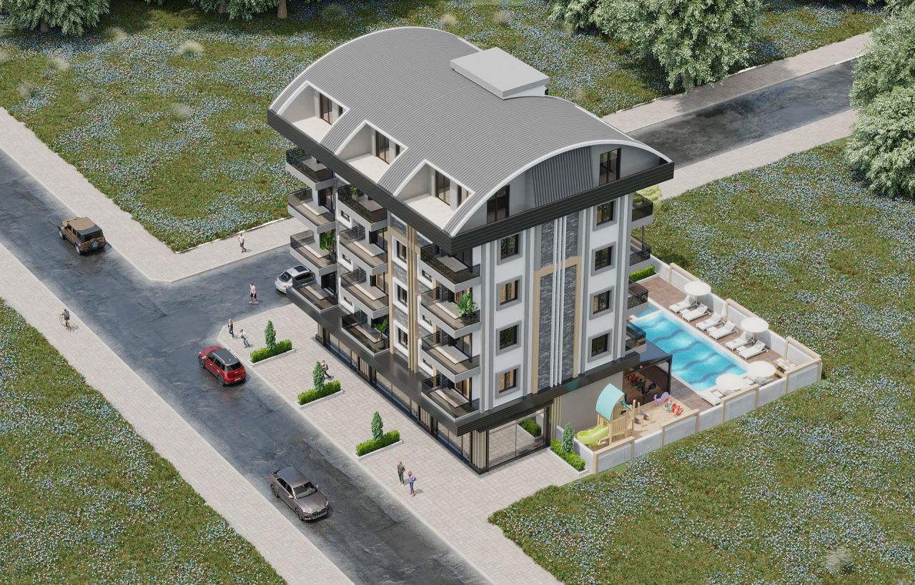 Квартира в Алании, Турция, 44 м2 фото 2