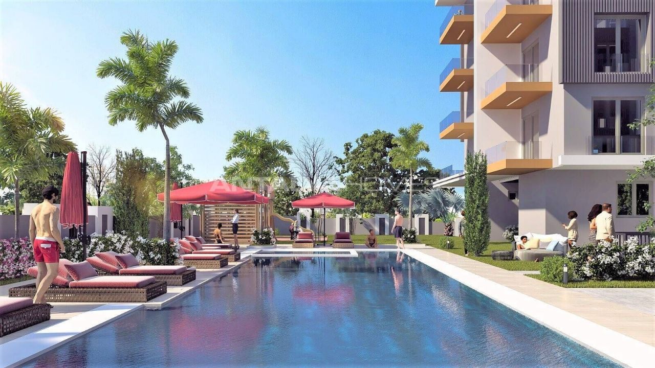 Апартаменты в Анталии, Турция, 85 м2 фото 2