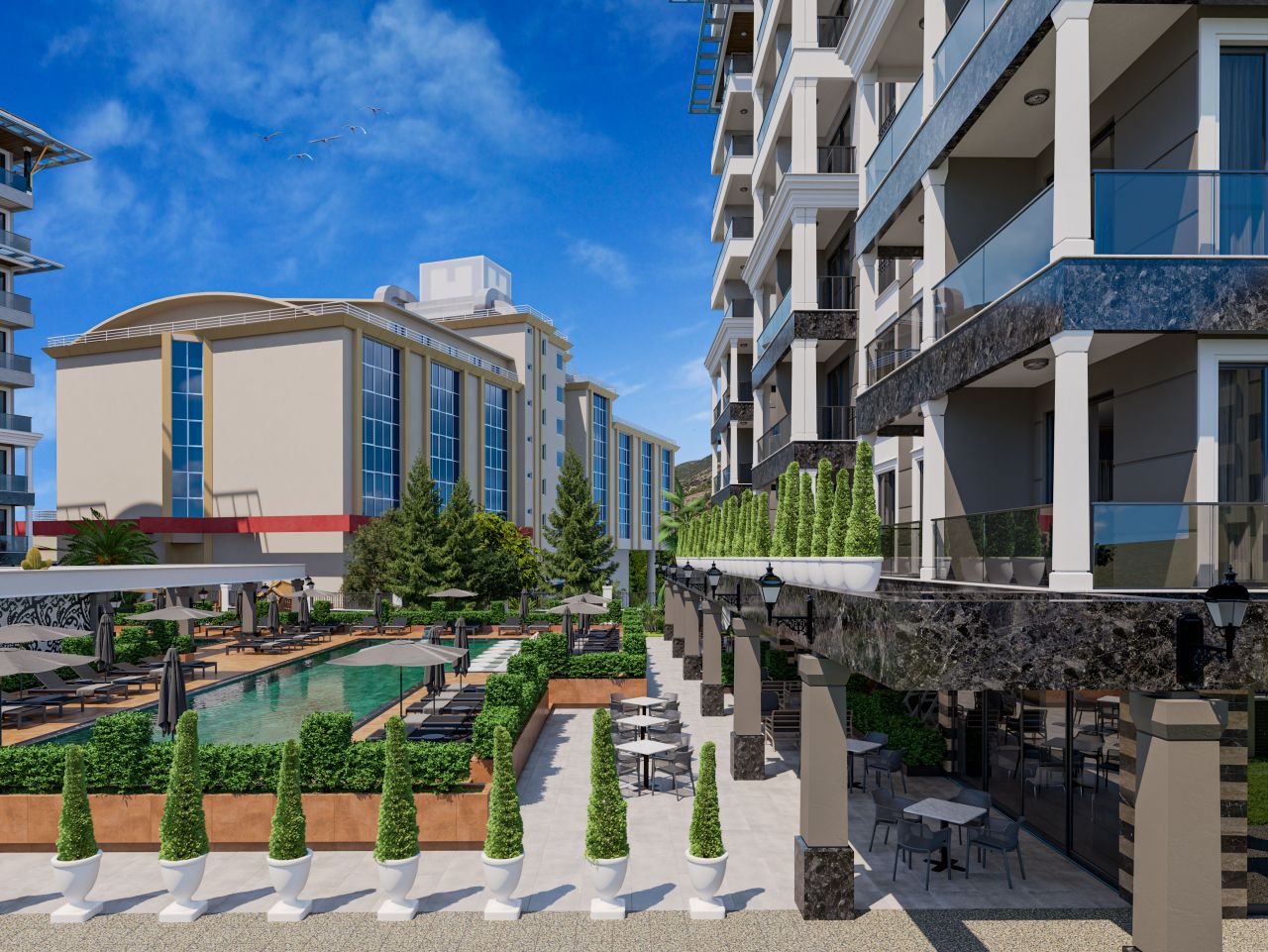 Апартаменты в Алании, Турция, 50 м2 фото 4