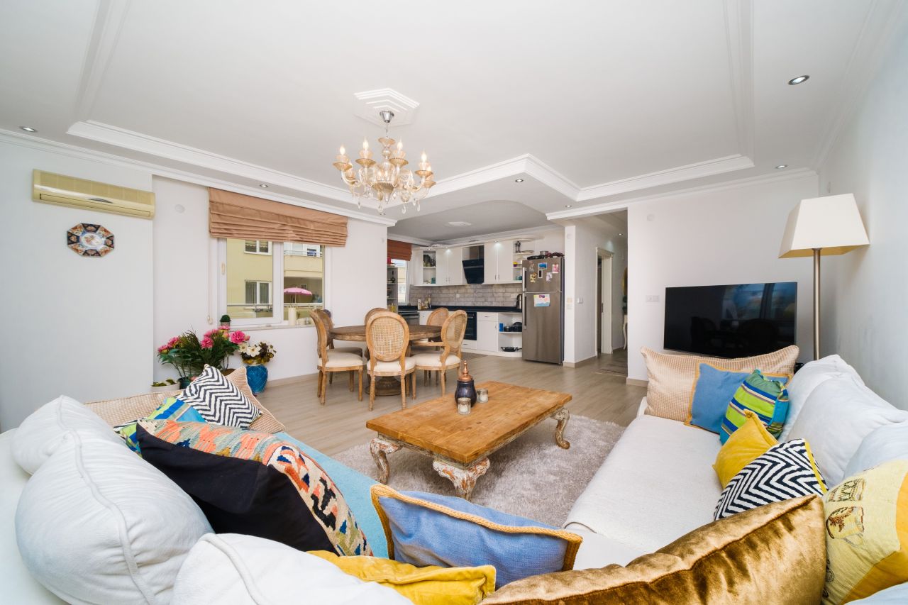 Квартира в Алании, Турция, 100 м2 фото 2